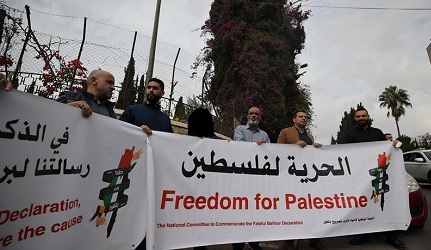 Deklarasi Balfour yang Memberi Tanah Palestina untuk Zionis Israel